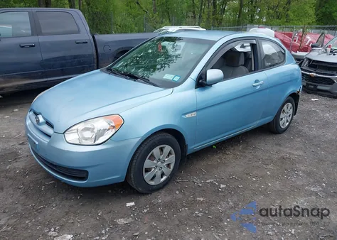 2010 Hyundai Accent Gs из США, поврежденный, VIN KMHCM3AC2AU180440